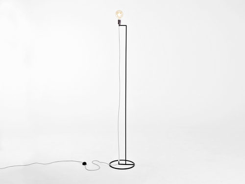 Sprawdź Lampa podłogowa STRANG FLOOR - czarny