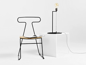 Lampa stołowa CustomForm STRANG TABLE czarna 46 cm small 1