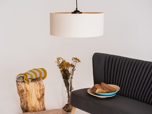 Lampa wisząca LINLIN COVER 50x20 - len small 1