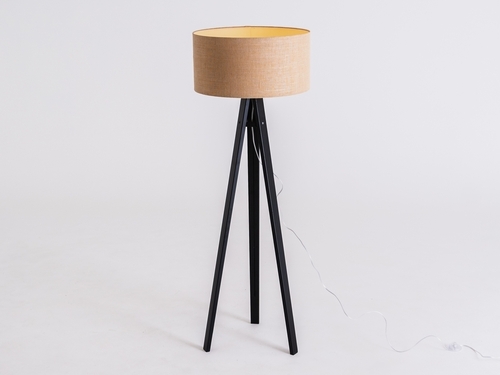 Sprawdź Lampa podłogowa MASALA JUTE FLOOR 50x30 - czarny