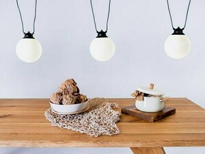 Lampa wisząca GLASS HANGMAN 3 - czarny small 1