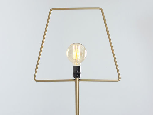 Sprawdź Lampa podłogowa FIRKANT FLOOR - złoty