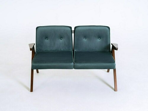 Sprawdź Sofa 2-osobowa CustomForm VINC, borówka amerykańska RV87, orzech