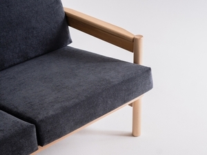 Sofa CARL 2 os. - gwiaździsta noc(mt16), naturalny small 4