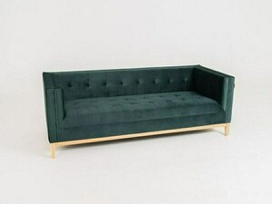 Sofa by-TOM 3 os. rozkł. - avocado(rv38), naturalny small 3