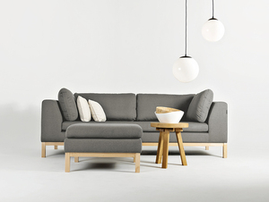 Sofa AMBIENT WOOD 3 os. - kwarc(ml84), naturalny small 2