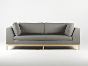 Sofa AMBIENT WOOD 3 os. - kwarc(ml84), naturalny small 3