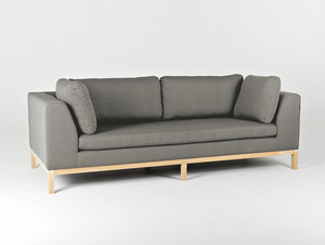 Sofa AMBIENT WOOD 3 os. - kwarc(ml84), naturalny small 0