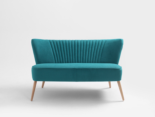 Sprawdź Sofa HARRY 2 os. - turkusowa pianka(ol18), naturalny