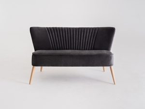 Sofa HARRY 2 os. - szary bez(rv96), naturalny small 3