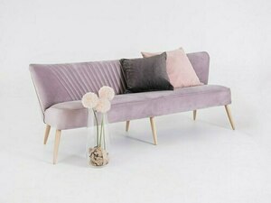 Sofa HARRY 3 os. - owoc lychee(rv62), naturalny small 1
