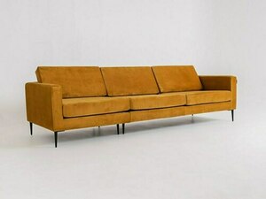 Sofa VERGAN 4 os. - marakuja(rv41), czarny small 3