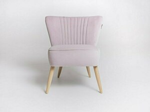 Fotel HARRY - owoc lychee(rv62), naturalny small 3