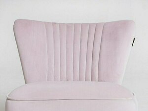 Fotel HARRY - owoc lychee(rv62), naturalny small 4