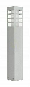 Słupek oświetleniowy SU-MA RADO III 2 AL srebrny 50 cm IP54 LED 18W small 0