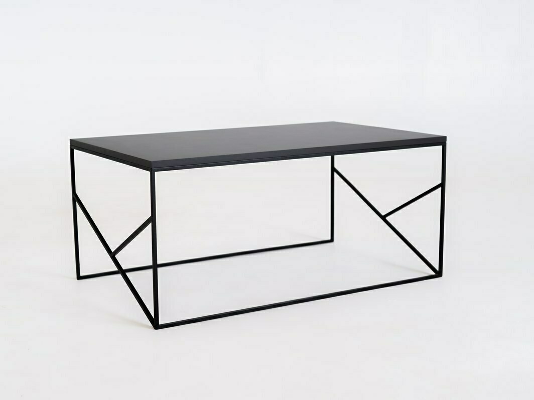 Sprawdź Stół kawowy FANCY BASIC 100x60 - czarny Stół kawowy FANCY BASIC 100x60 - czarny