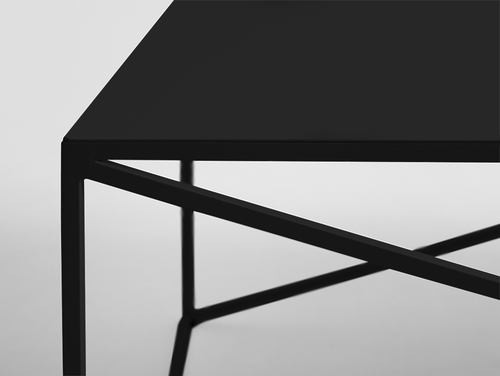 Sprawdź Stół kawowy MEMO METAL 140 - czarny