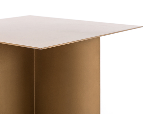 Sprawdź Stolik boczny CustomForm OLI METAL 30 złoty 30×30×60 cm