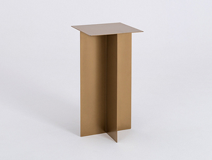 Stolik boczny CustomForm OLI METAL 30 złoty 30×30×60 cm small 0