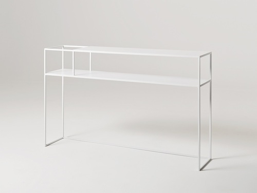 Sprawdź Konsola SENSO FLOWER METAL 120x25 L - złoty