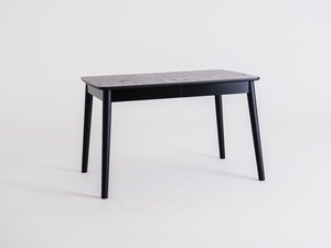 Stół jadalniany ANTON BLACK 120x80 rozkł. - czarny small 0