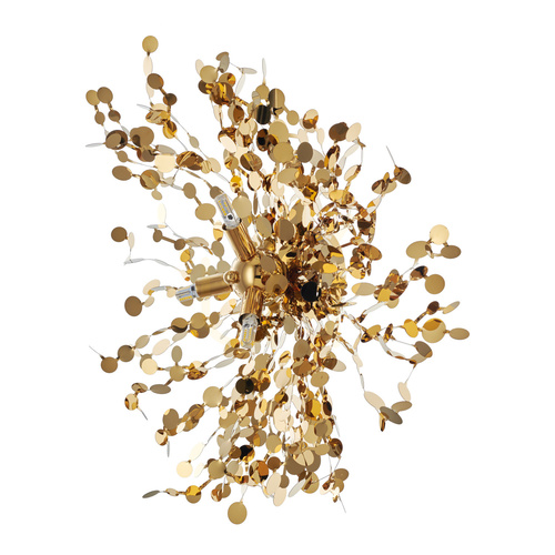 Sprawdź Lampa ścienna MONETTI złota 40 cm