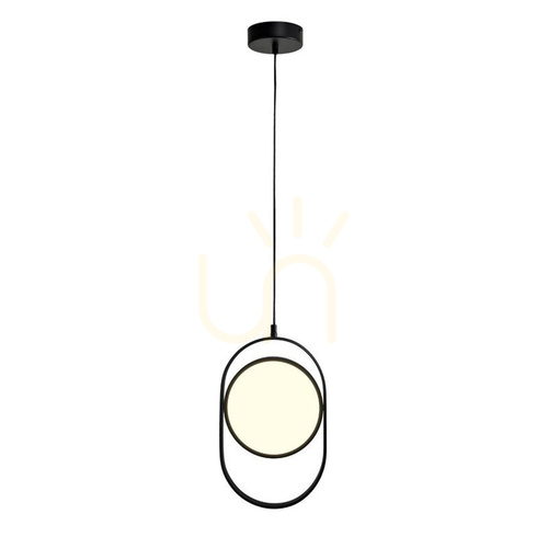 Sprawdź Lampa wisząca ELIPSE M LED czarna 45 cm
