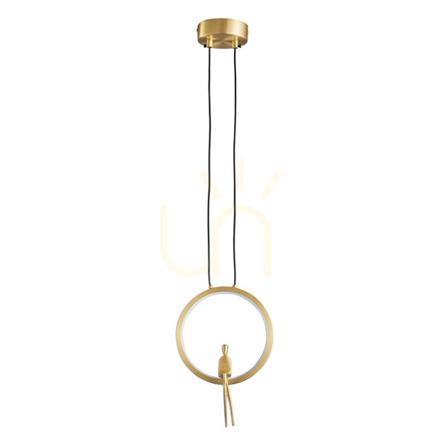 Sprawdź Lampa wisząca AMICI led złota 27 cm
