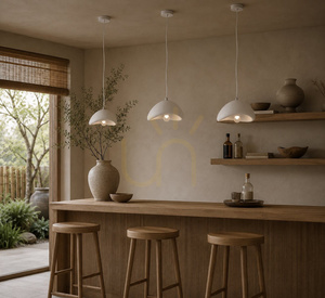 Lampa wisząca STONE biała 30 cm 1 Lampa wisząca STONE biała 30 cm small 1