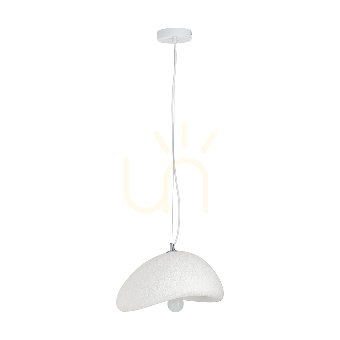 Wyświetl Lampa wisząca STONE biała 30 cm Lampa wisząca STONE biała 30 cm