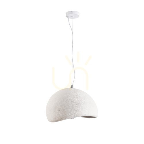 Sprawdź Lampa wisząca STONE biała 40 cm