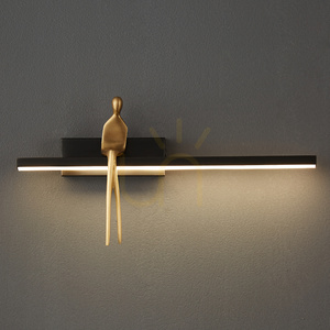 Lampa ścienna AMICI czarna 31 cm 1 Lampa ścienna AMICI czarna 31 cm small 1
