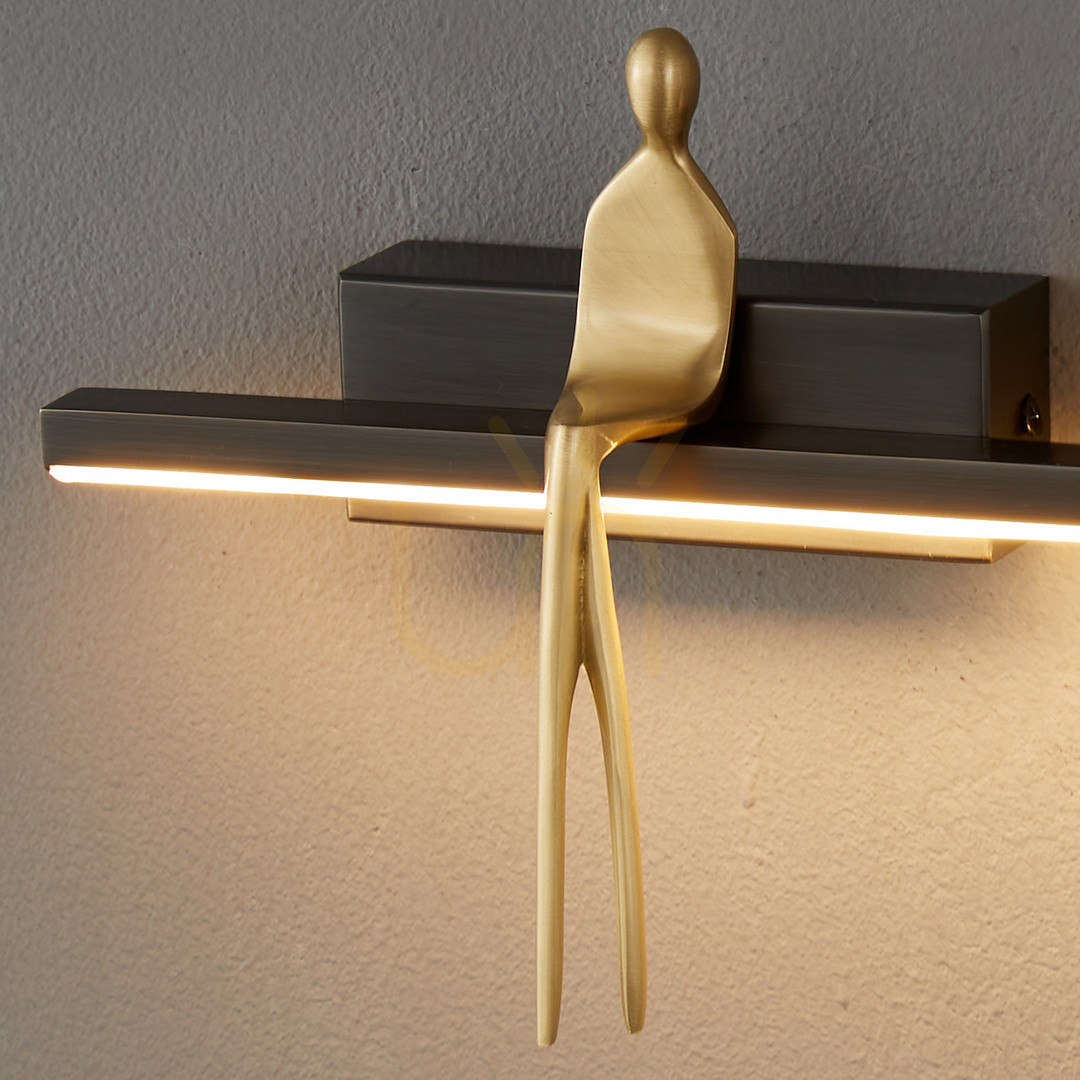 Obejrzyj Lampa ścienna AMICI czarna 31 cm Lampa ścienna AMICI czarna 31 cm