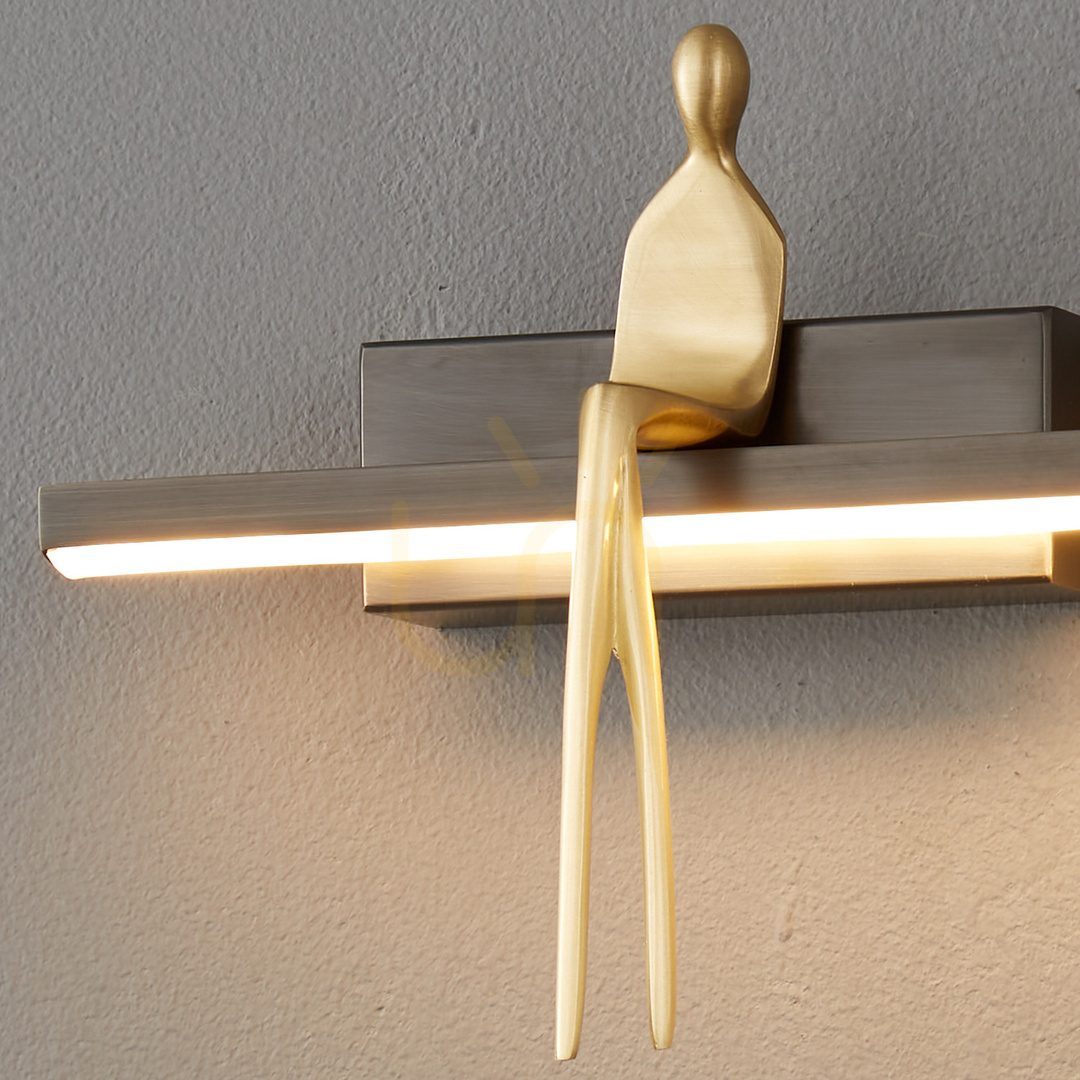 Wyświetl Lampa ścienna AMICI czarna 31 cm Lampa ścienna AMICI czarna 31 cm