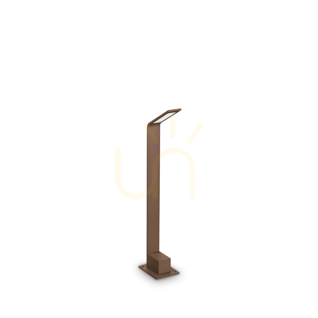 Sprawdź Lampa zewnętrzna stojąca Ideallux AGOS 326689 brązowa 6,5W IP54 3000K Lampa zewnętrzna stojąca Ideallux AGOS 326689 brązowa 6,5W IP54 3000K