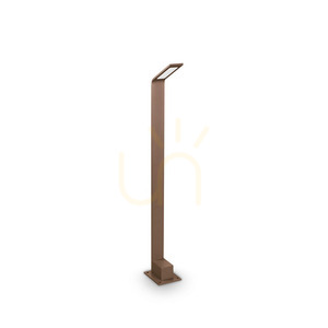 Lampa zewnętrzna stojąca Ideallux AGOS 326726 brązowa 6,5W IP54 3000K small 0