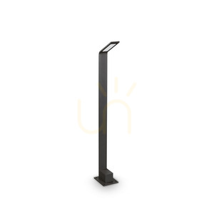 Lampa zewnętrzna stojąca Ideallux AGOS 326733 czarna 6,5W IP54 3000K 80 cm small 0