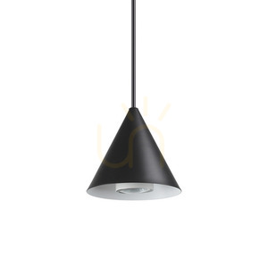 Lampa wisząca Ideallux A-LINE 232713 czarna GU10 1x28W 13 cm small 2