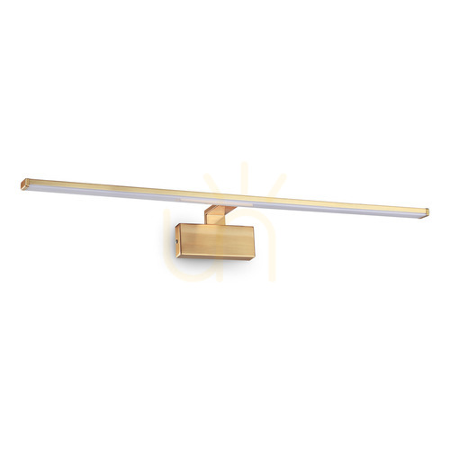 Sprawdź Kinkiet LED Ideallux Alma 225005 mosiężny 18W 81 cm