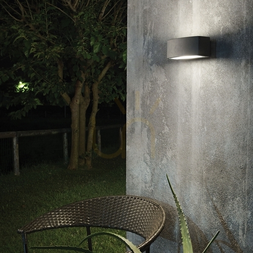 Sprawdź Kinkiet zewnętrzny Ideallux Andromeda brązowy E27 22 cm IP55 163536