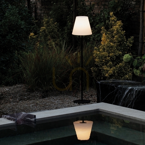 Sprawdź Lampa zewnętrzna stojąca Ideallux Arcadia 298610 antracyt E27 IP44 153,6 cm