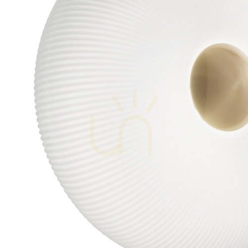 Sprawdź Plafon Ideallux Arizona biały szklany 40 cm 3xGX53 214504