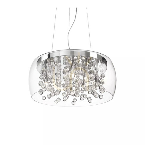 Sprawdź Lampa wisząca Ideal Lux AUDI-80 SP8 transparentna 50 cm 8xG9 031750