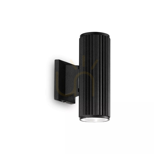 Sprawdź Kinkiet zewnętrzny Ideallux BASE 129433 czarny GU10 2x28W IP44