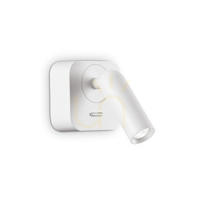 Kinkiet Ideallux BEAN AP SQUARE biały LED 3W 260648 0 Kinkiet Ideallux BEAN AP SQUARE biały LED 3W 260648 small 0