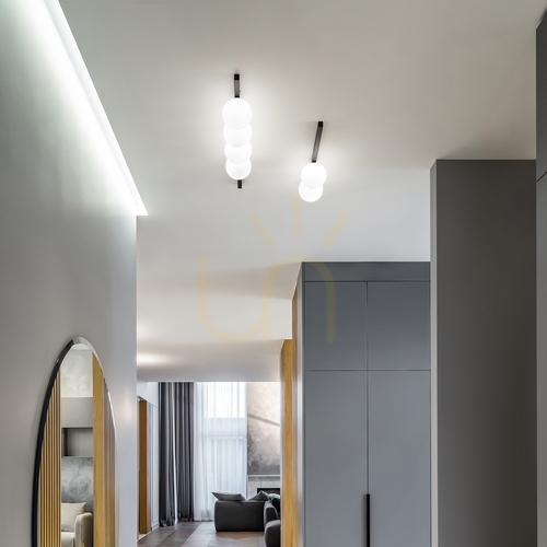 Sprawdź Plafon Ideallux BINOMIO 310688 czarny 4xG9 86 cm
