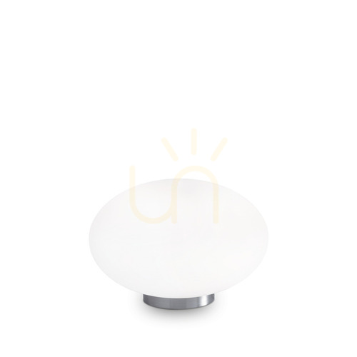 Sprawdź Lampa stołowa Ideallux Candy biała szkło G9 1x40W 25 cm 086804