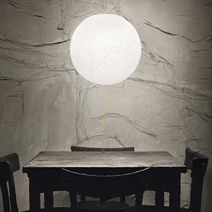 Lampa wisząca Ideallux Carta biała 30 cm E27 226026 small 1