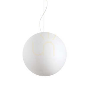 Lampa wisząca Ideallux CARTA 226040 biała E27 1x25W 50 cm 0 Lampa wisząca Ideallux CARTA 226040 biała E27 1x25W 50 cm small 0