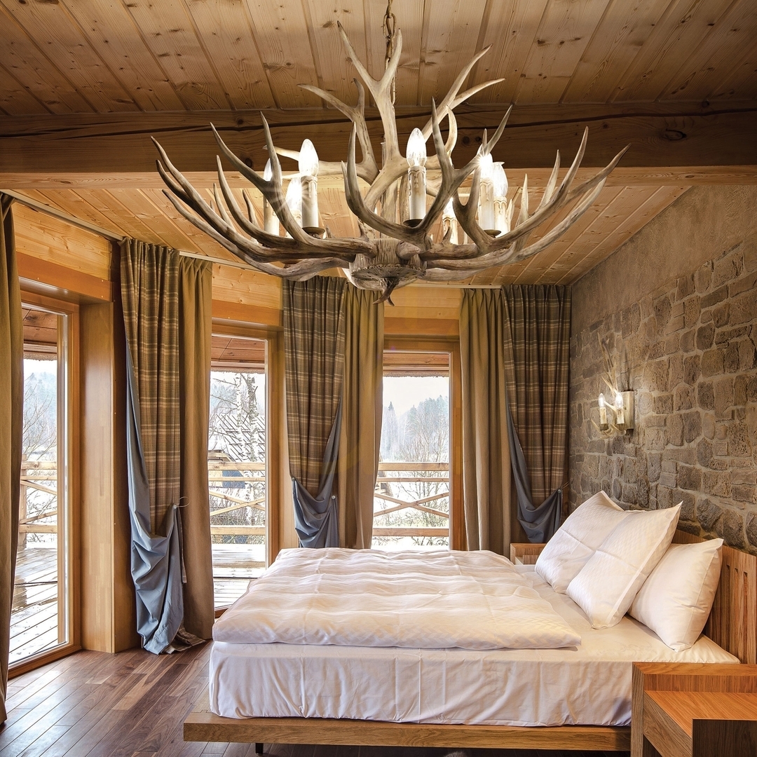 Obejrzyj Lampa wisząca Ideallux Chalet 113975 beżowa 12xE14 100 cm Lampa wisząca Ideallux Chalet 113975 beżowa 12xE14 100 cm